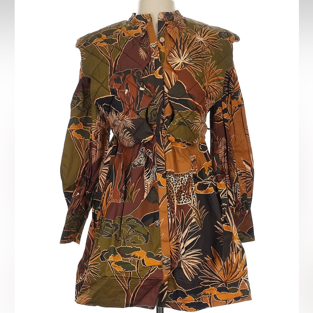 NWT Farm Rio Savana Dream Mini Dress